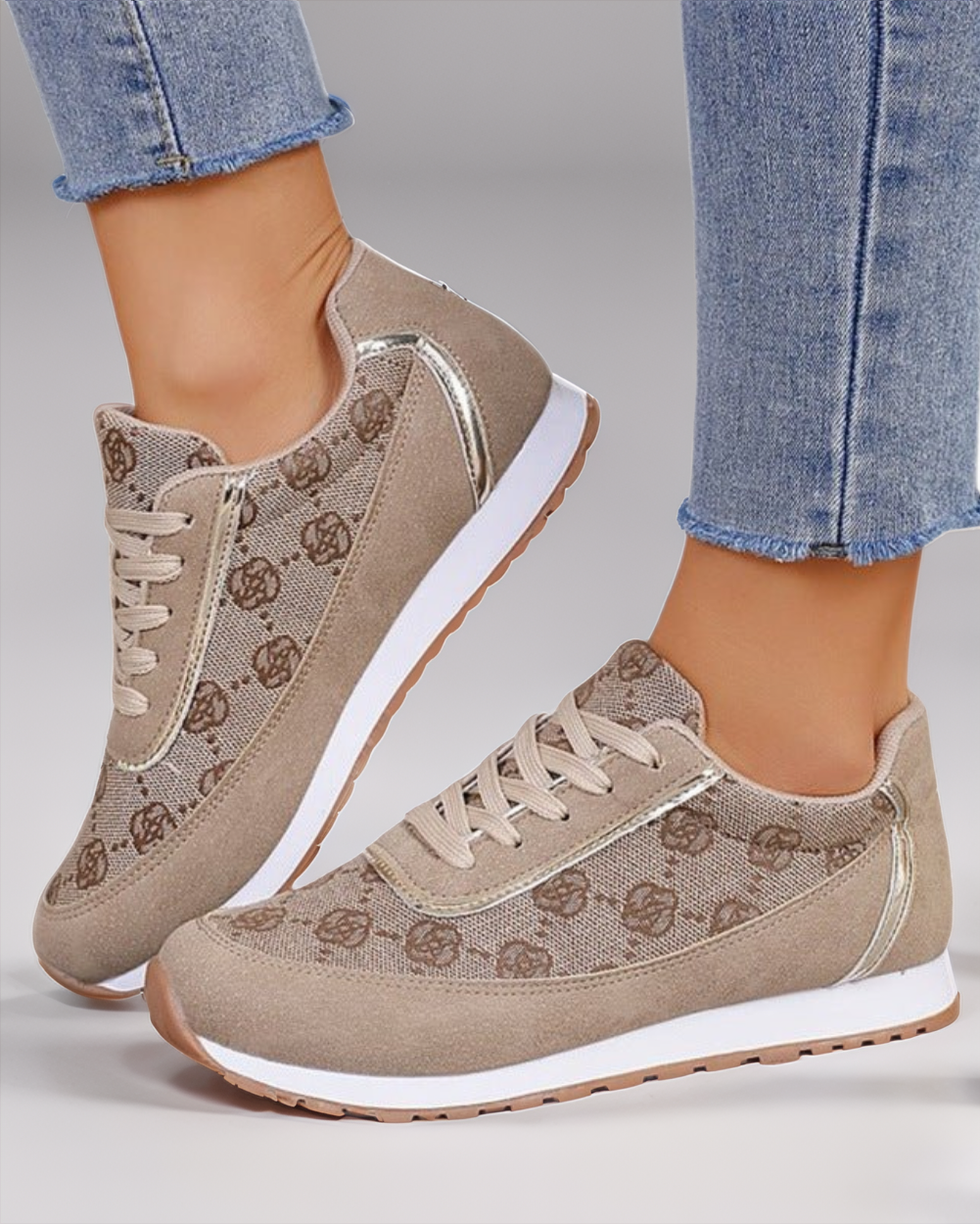 Women’s Summer Casual Sneakers with Reinforced Heel