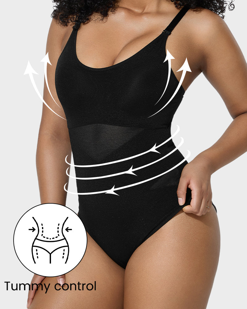 Criss-Cross Bodysuit Sculpt, Shape, Style