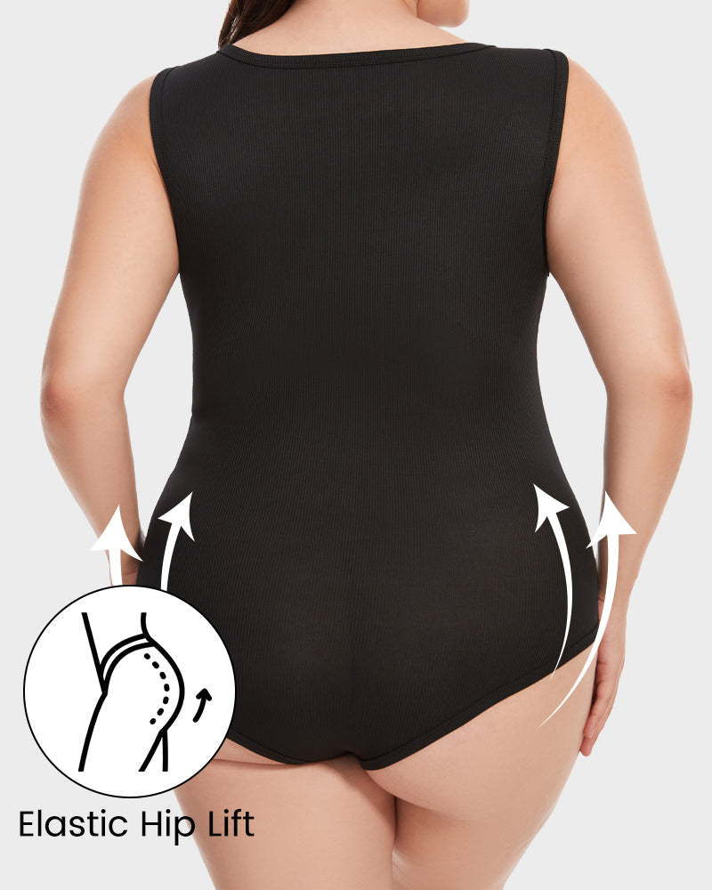 Tummy Control Bodysuit - Sleek, Supportive, Stylish