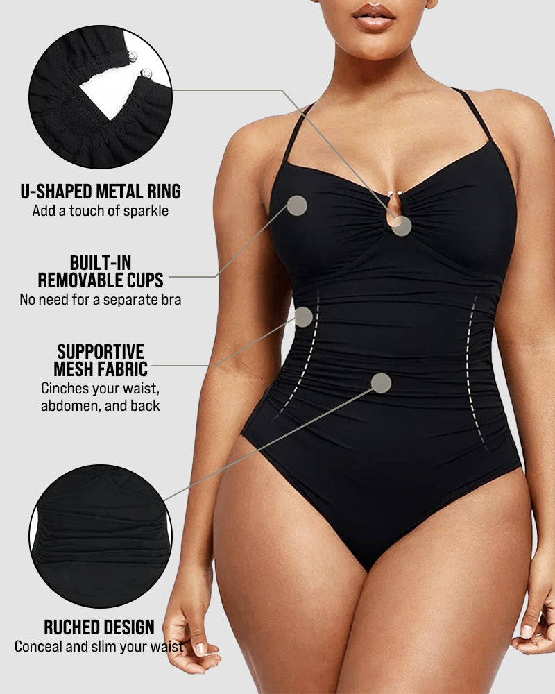 U-Ring Swimsuit - Stylish Shaping Design