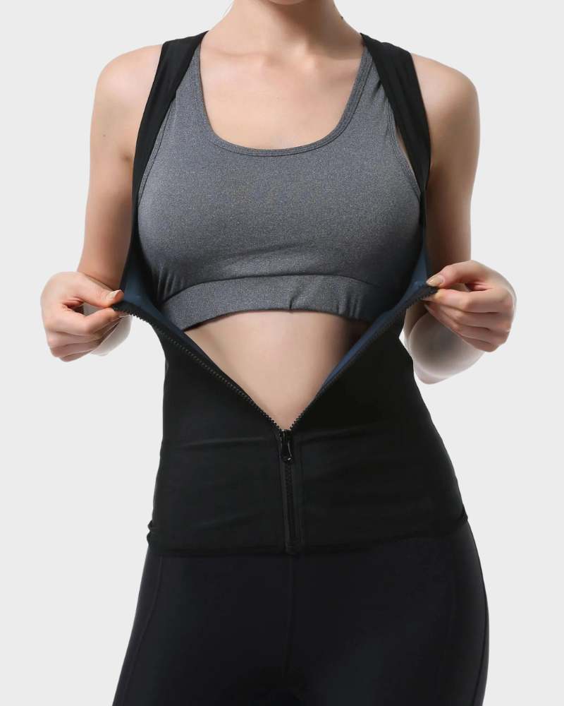 Sauna Suit Vest - Sweat, Shape, Sculpt