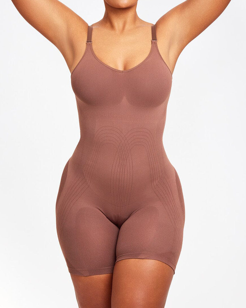 Comfort Bodysuit Mid-Thigh Coverage