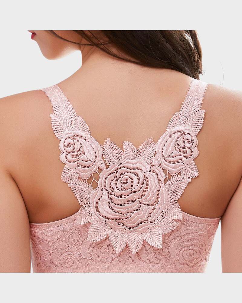 Rose Bra Elegant Floral Design