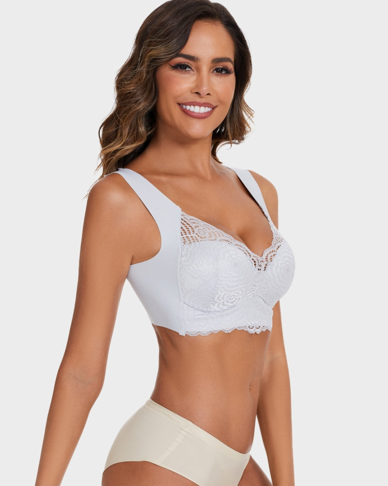 Lace Cut-Out Bra - Elegant, Comfortable, Stylish