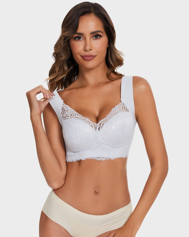 Lace Cut-Out Bra - Elegant, Comfortable, Stylish