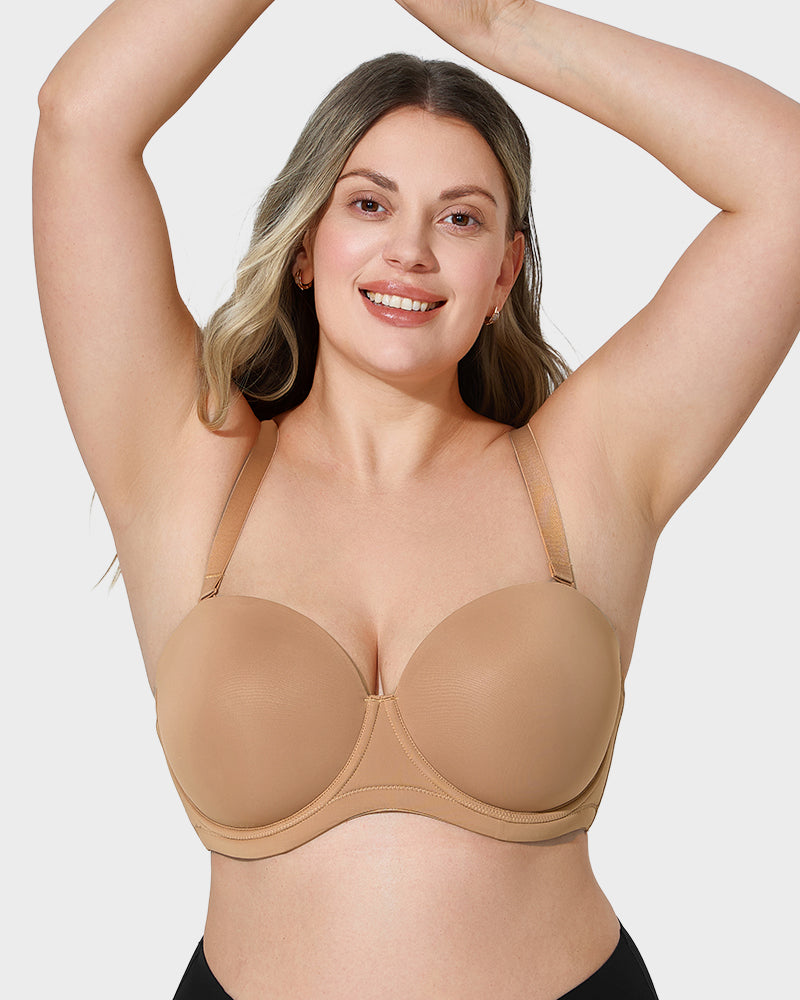 Molded Underwire Bra - Versatile, Comfortable, Adjustable