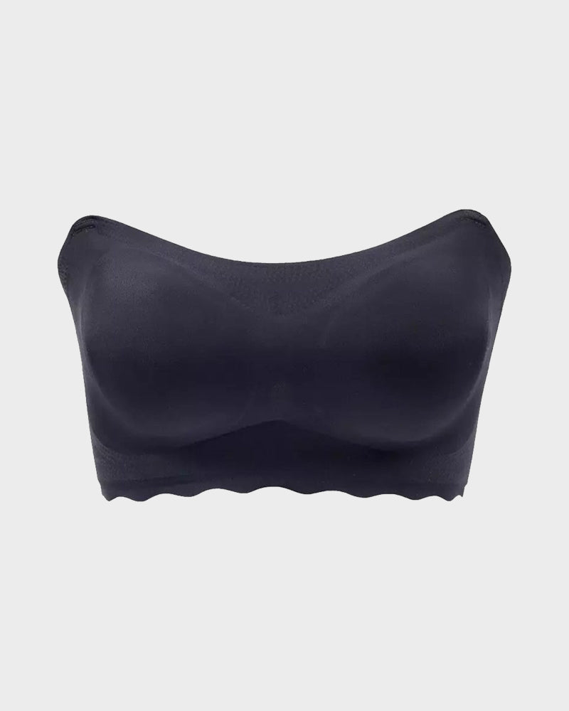 Strapless Push-Up Bra - Seamless Comfort Support