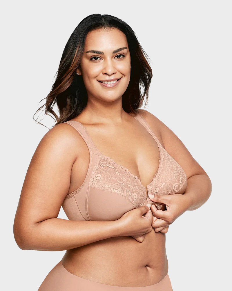 Print Underwire Bra - Stylish Supportive Comfort