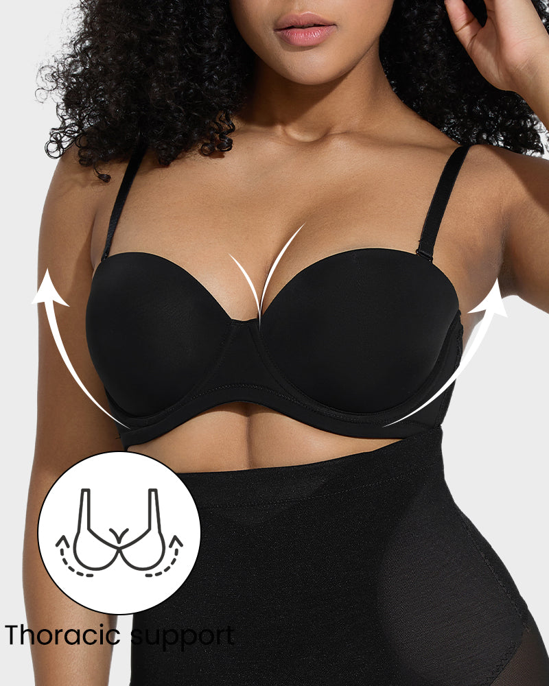 Molded Underwire Bra - Versatile, Comfortable, Adjustable