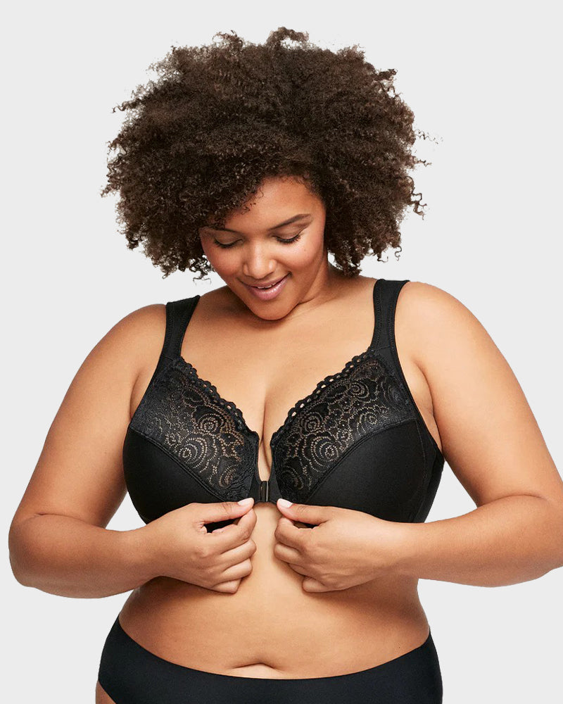 Print Underwire Bra - Stylish Supportive Comfort