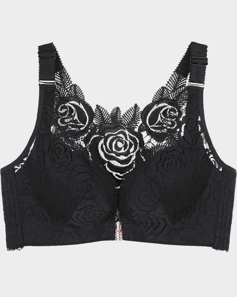 Rose Bra Elegant Floral Design