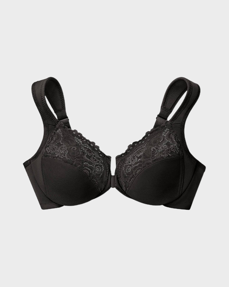 Print Underwire Bra - Stylish Supportive Comfort