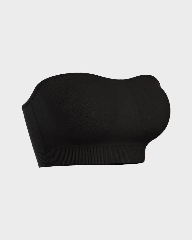 Bandeau Bra - Seamless, Wireless, Non-Slip