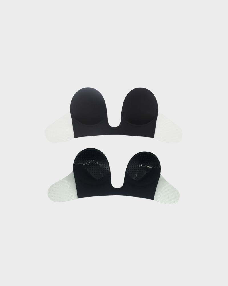 Push-Up Plunge Bra - Strapless Comfort