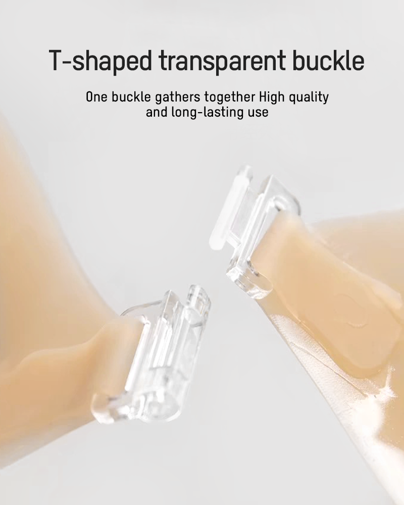 Silicone Invisible Bra - Comfortable, Self-Adhesive