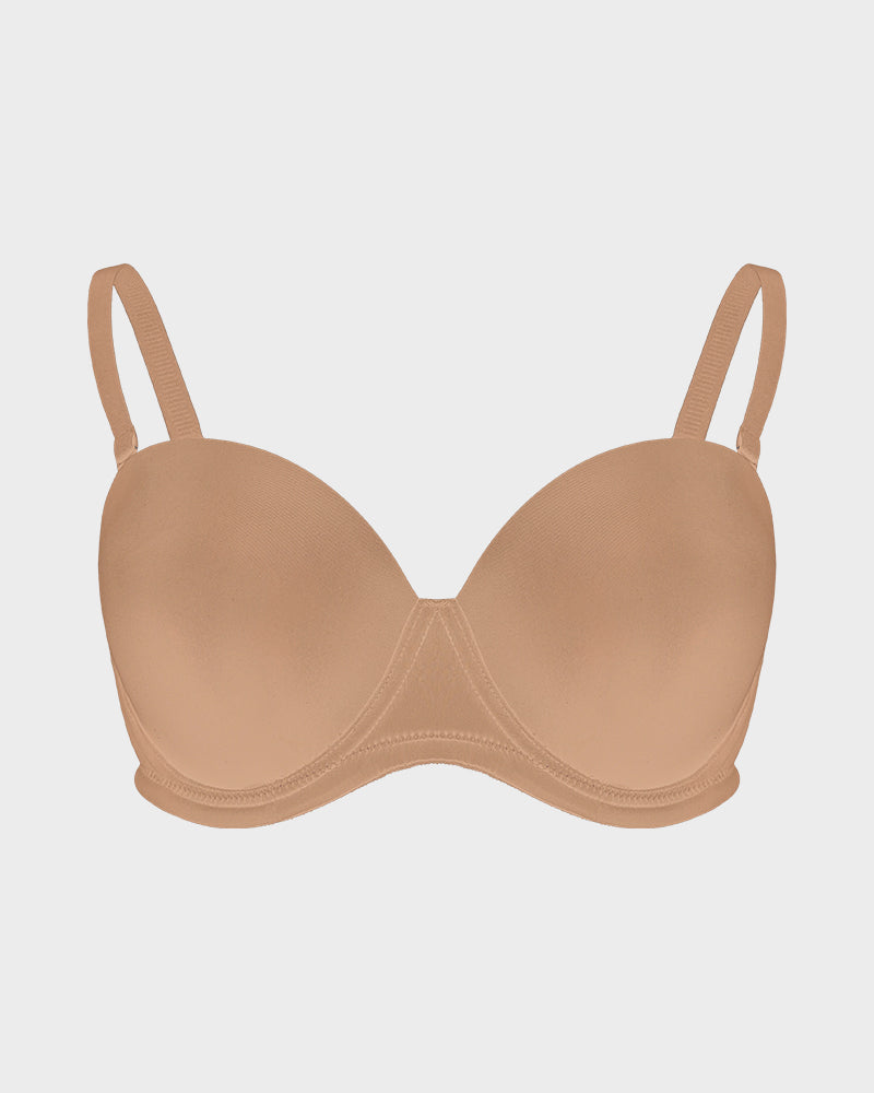 Molded Underwire Bra - Versatile, Comfortable, Adjustable