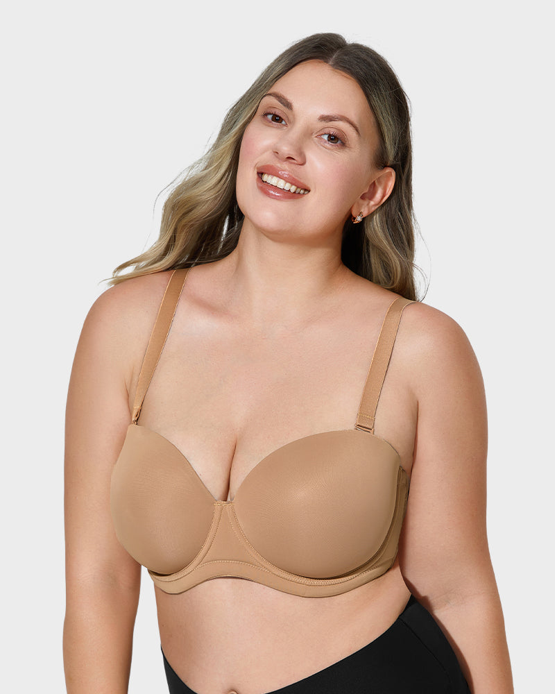 Molded Underwire Bra - Versatile, Comfortable, Adjustable