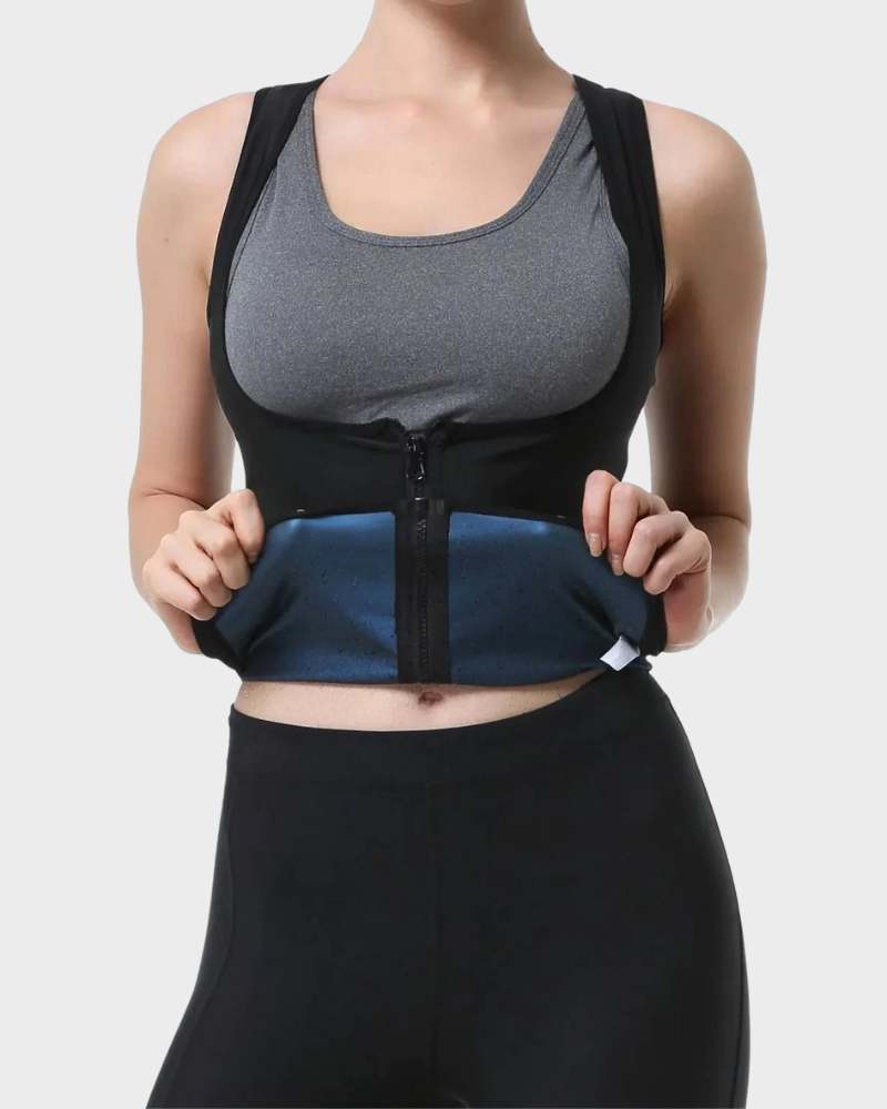 Sauna Suit Vest - Sweat, Shape, Sculpt