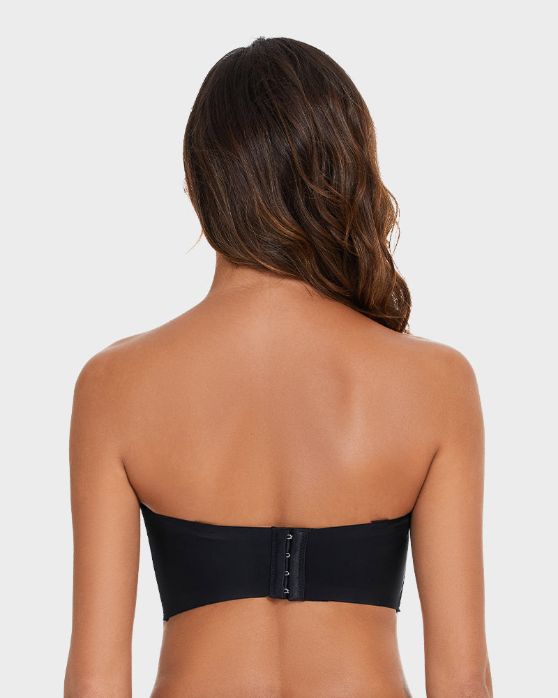 Strapless Push-Up Bra - Seamless Comfort Support