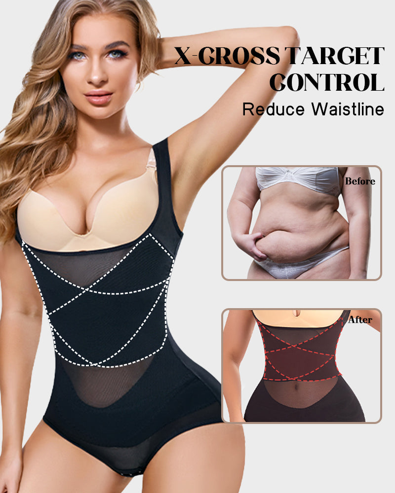 Cross Compression Shaper - Sculpt, Support, Style