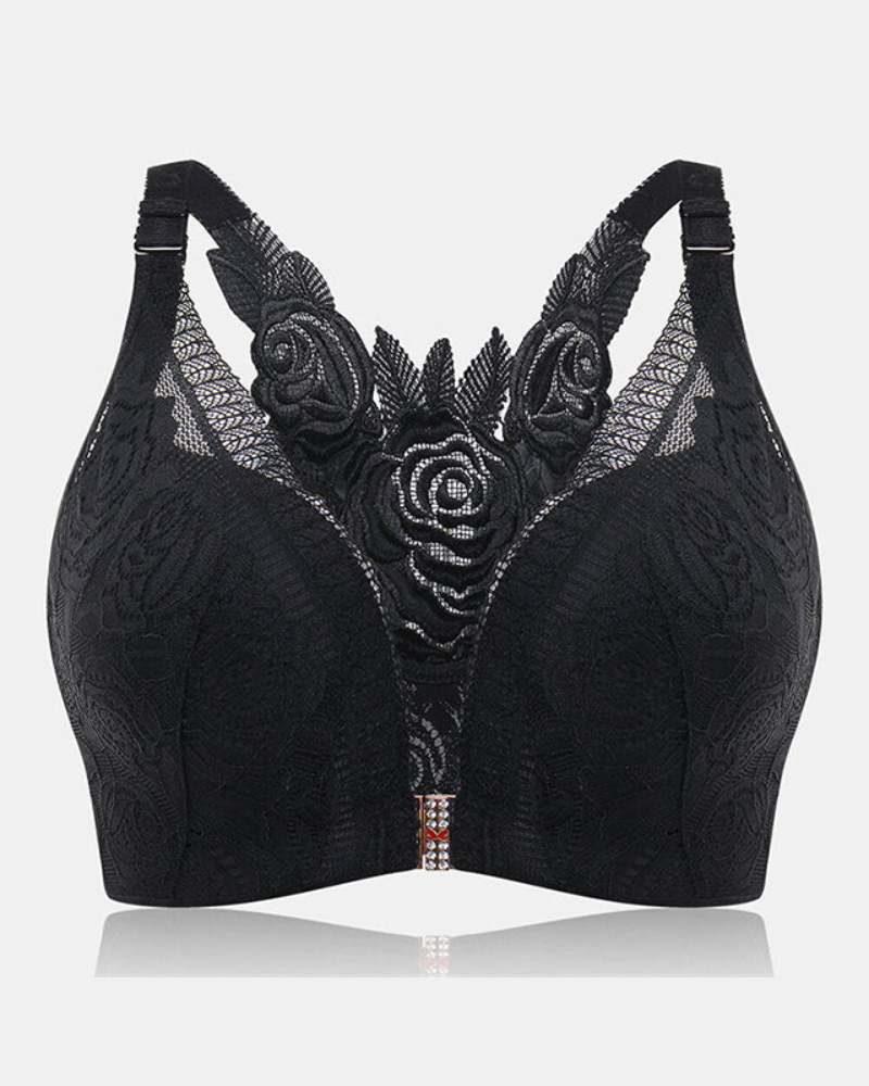 Rose Bra Elegant Floral Design