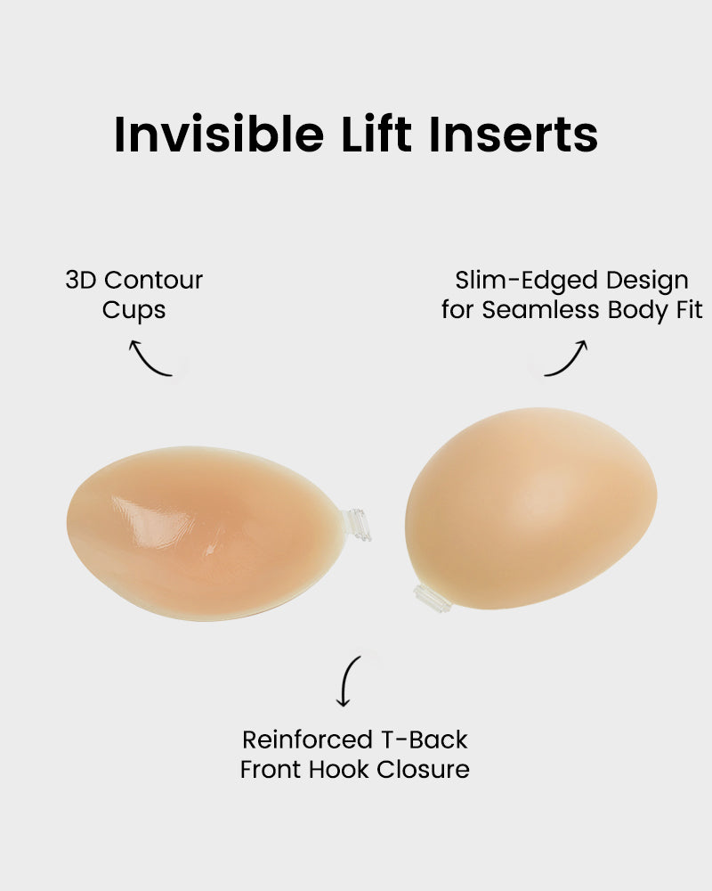 Invisible Bra Set - Adhesive, Comfortable, Discreet