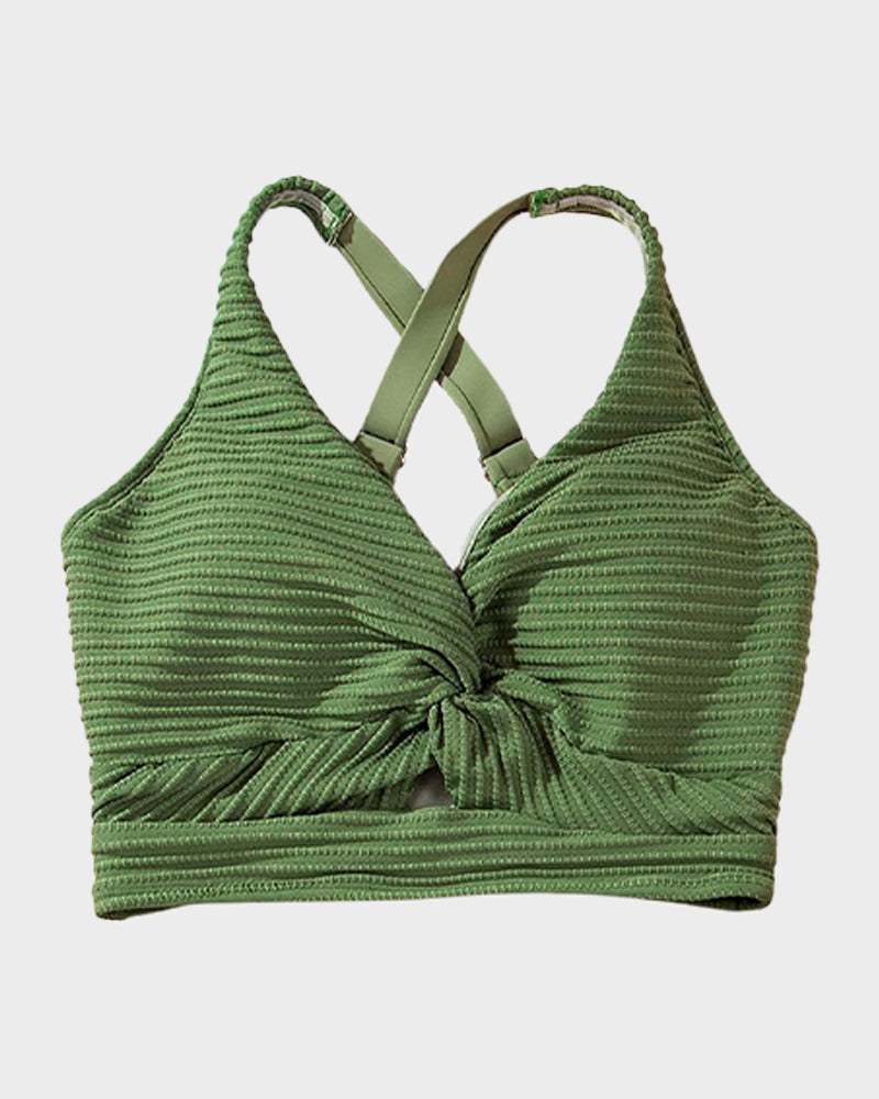 Knot-Front Bikini - Stylish, Comfortable, Chic