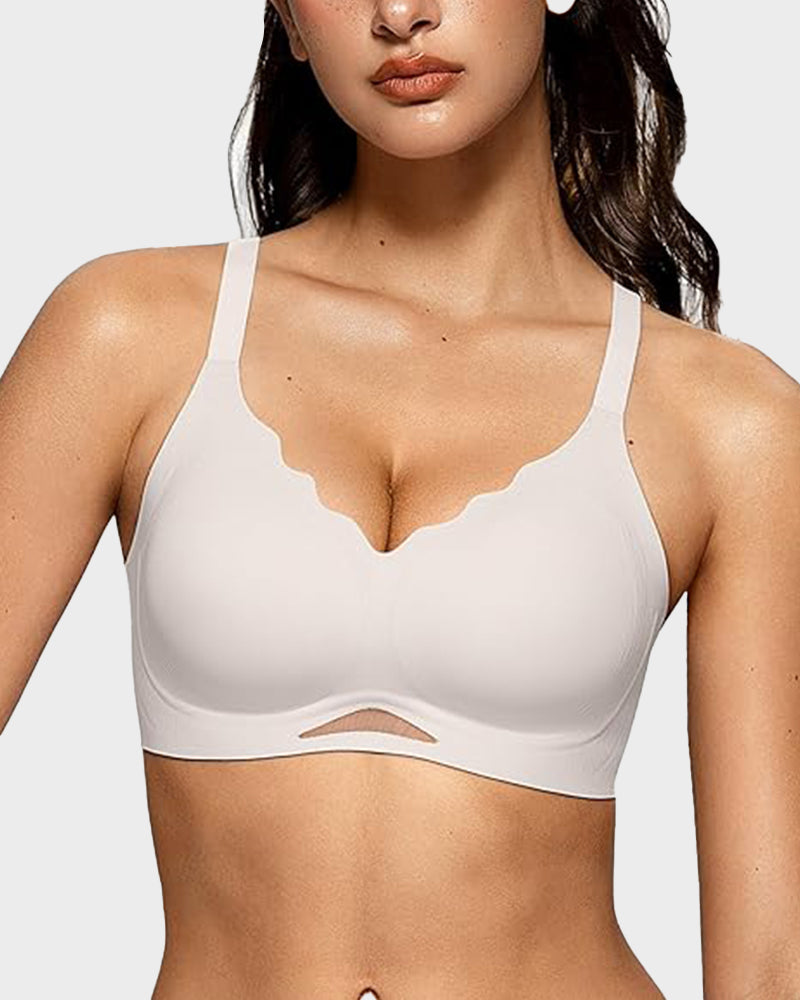 Wireless Mesh Bra - Soft Comfort Fit