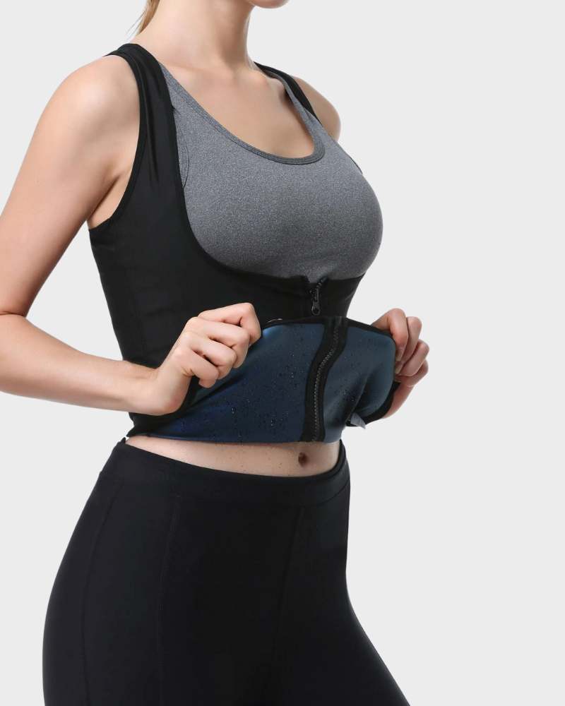 Sauna Suit Vest - Sweat, Shape, Sculpt