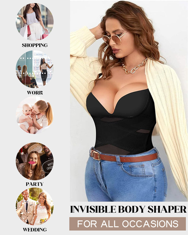 Cross Compression Shaper - Sculpt, Support, Style