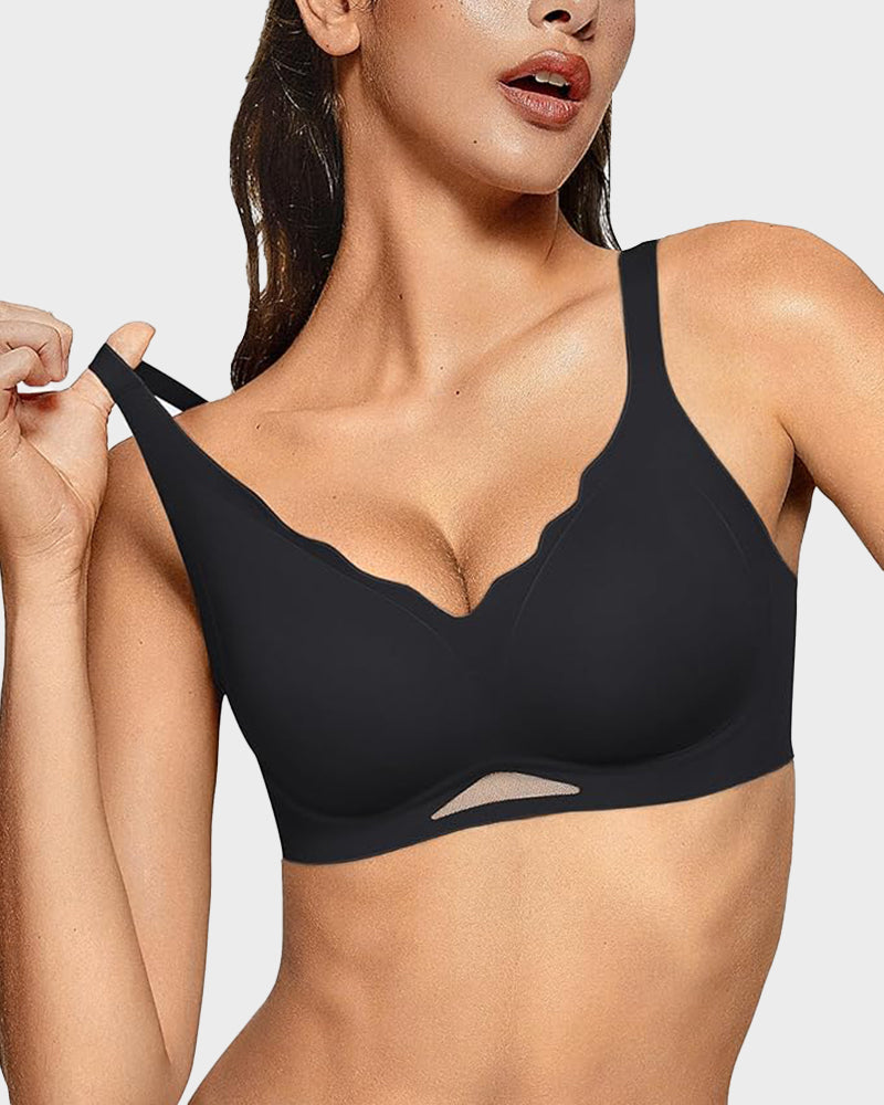 Wireless Mesh Bra - Soft Comfort Fit