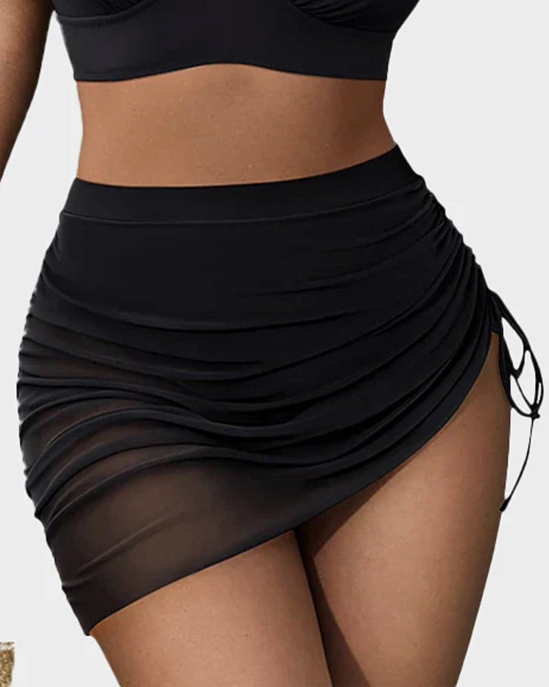 Mesh Bikini Set, Tummy Control