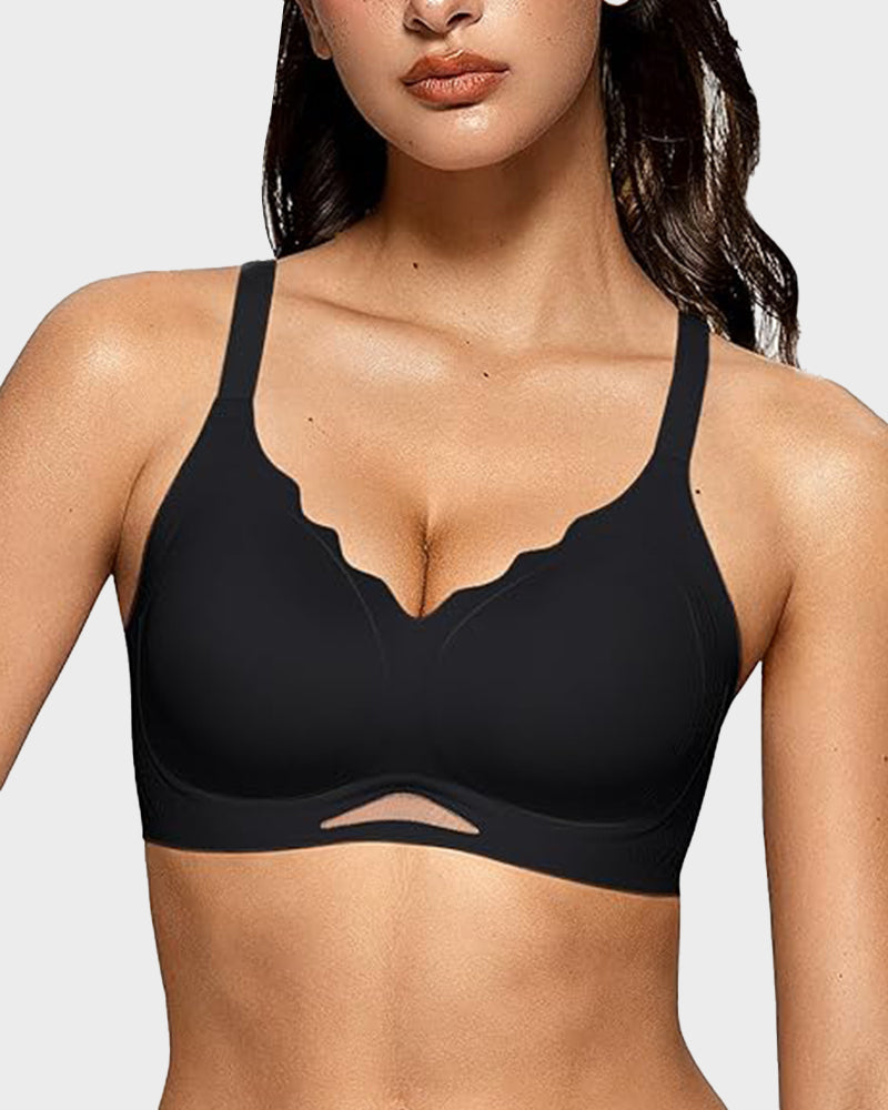 Wireless Mesh Bra - Soft Comfort Fit