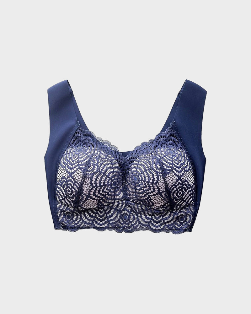 Lace Cut-Out Bra - Elegant, Comfortable, Stylish