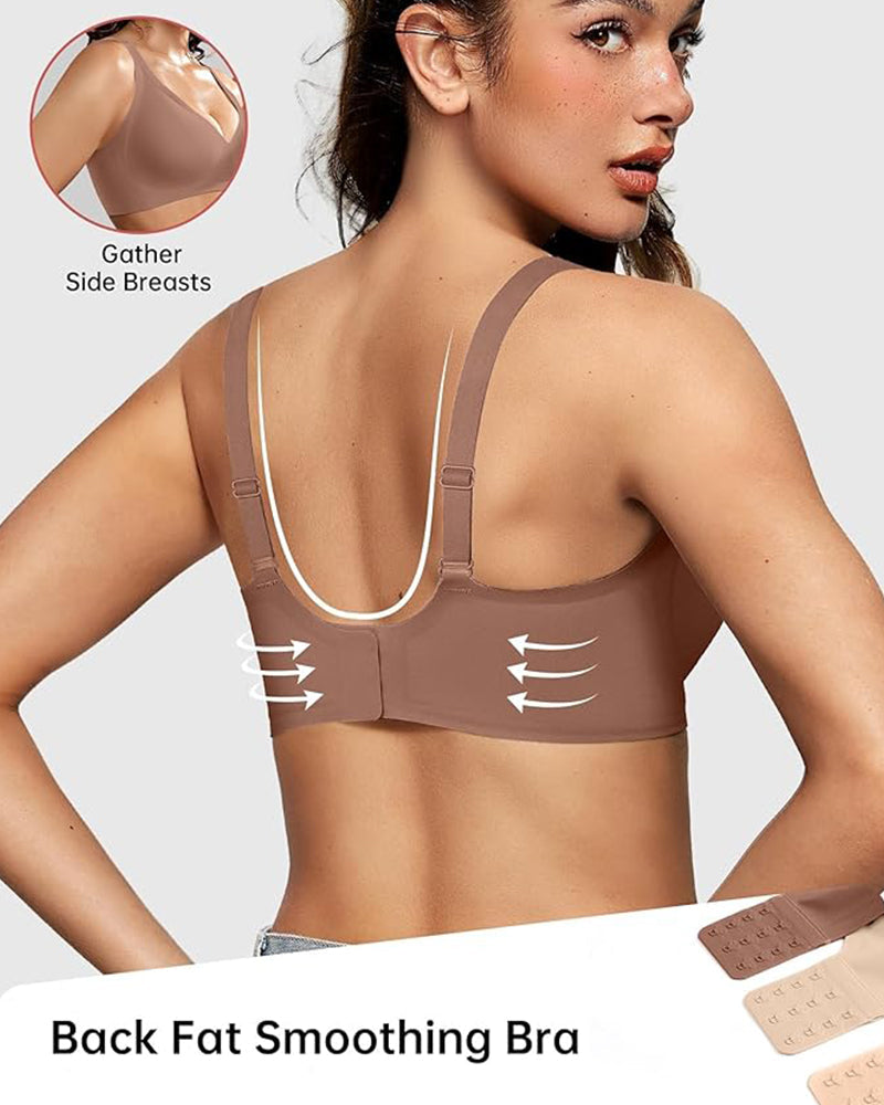 Deep V Wireless Bra