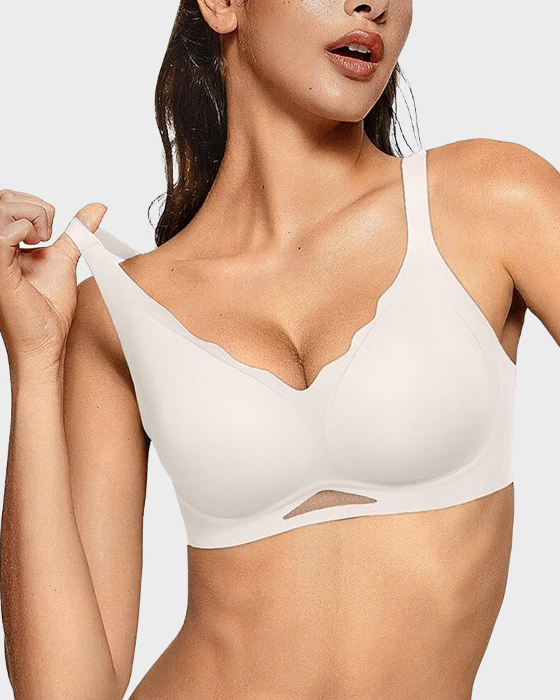 Wireless Mesh Bra - Soft Comfort Fit