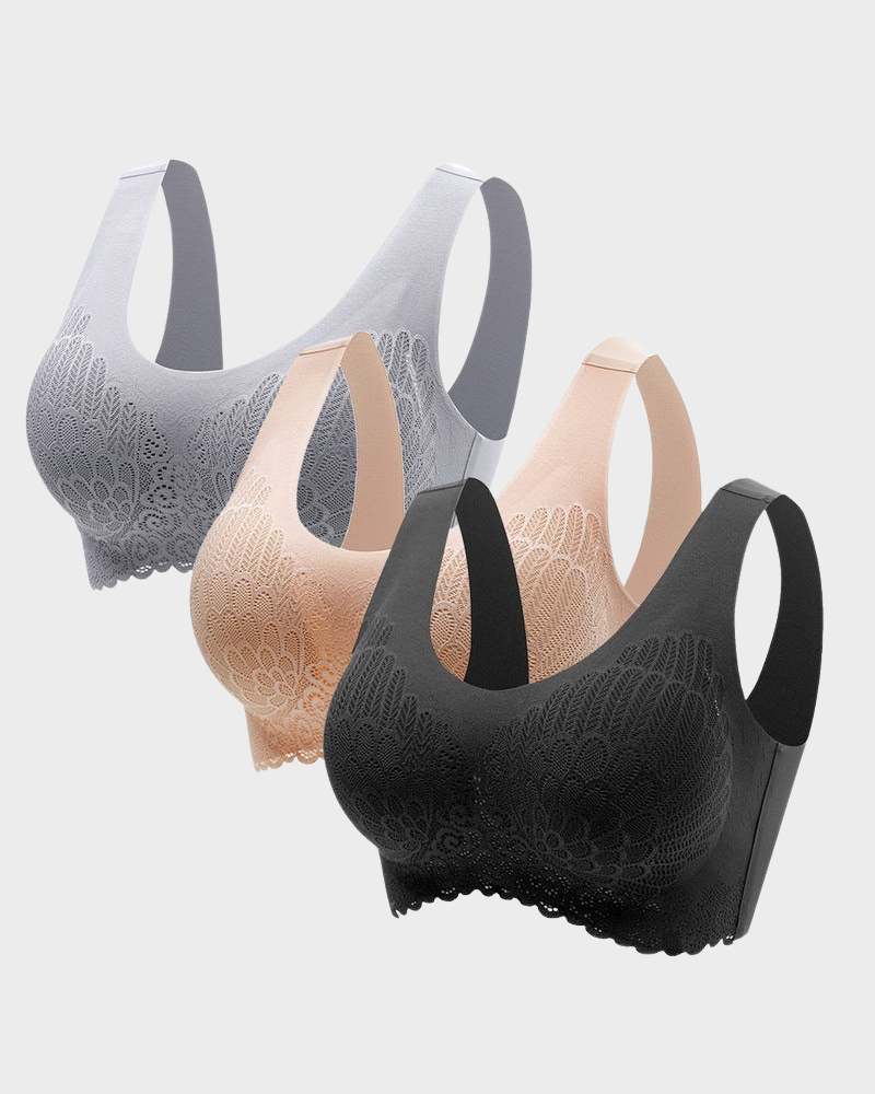 Seamless Comfort Bras - No Wire Set