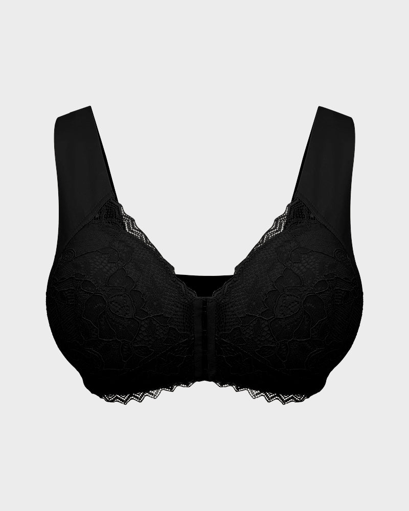 5D Wireless Bra - Front Closure Comfort