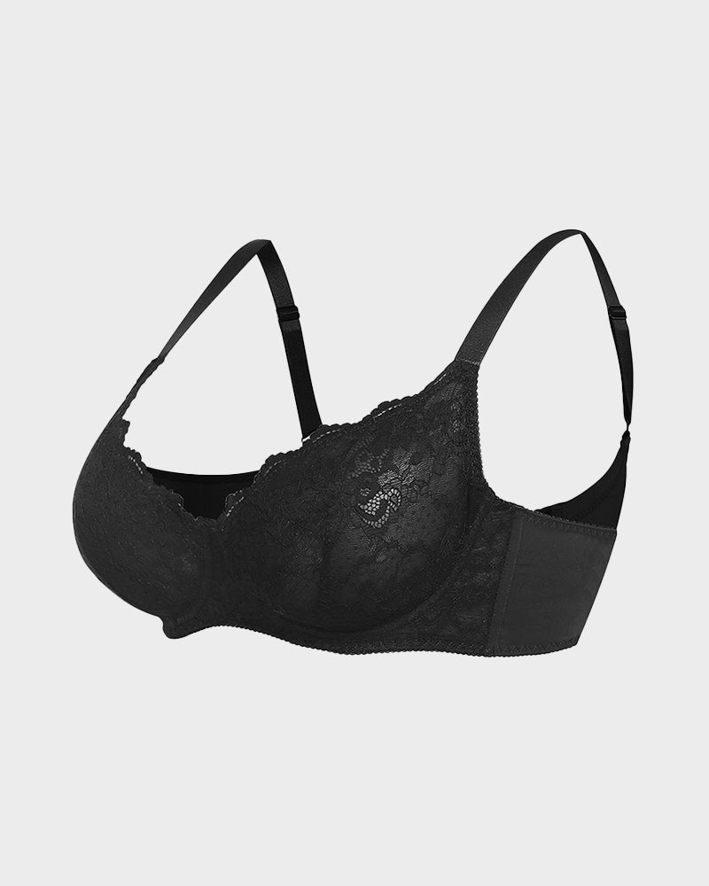 Lace Push-Up Bra - Elegant, Supportive, Comfortable
