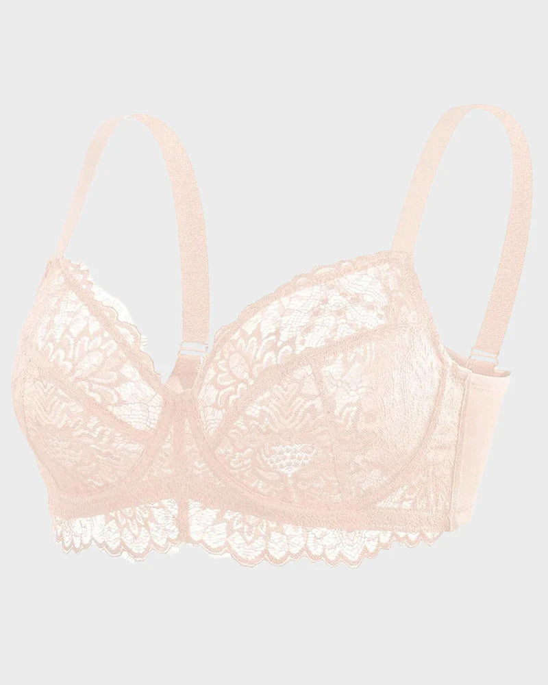 Lace Push-Up Bra - Unlined Comfort