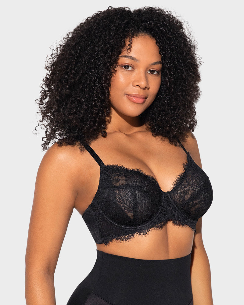 Lace Push-Up Bra - Unlined Comfort
