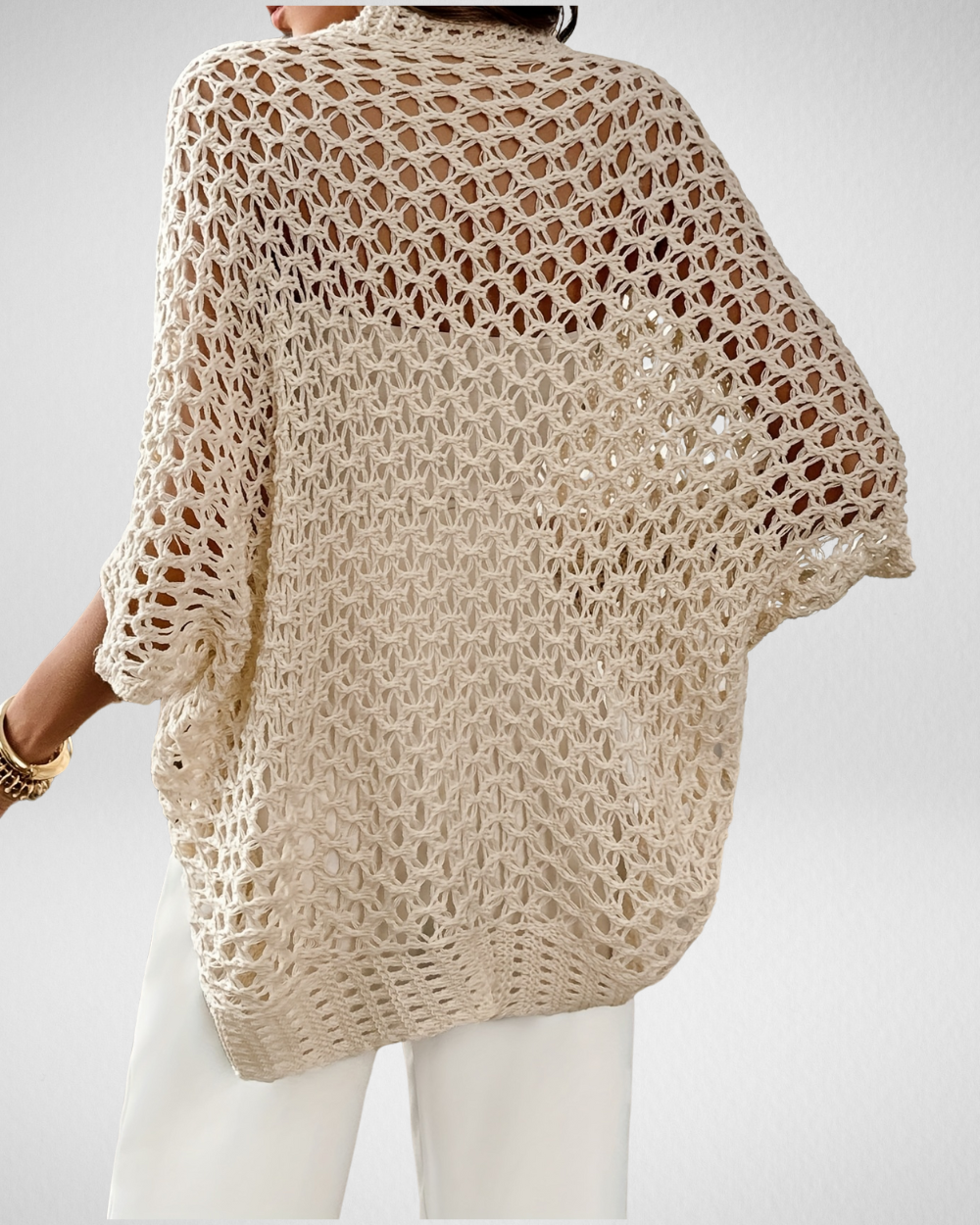 Women’s Summer Cardigan – Crocheted & Lightweight