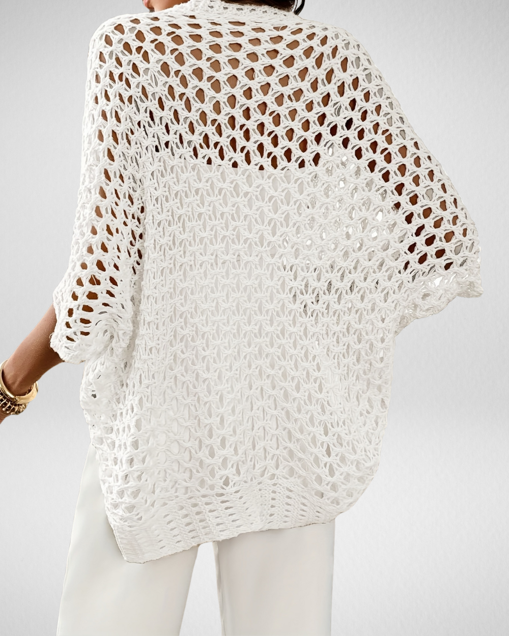 Women’s Summer Cardigan – Crocheted & Lightweight