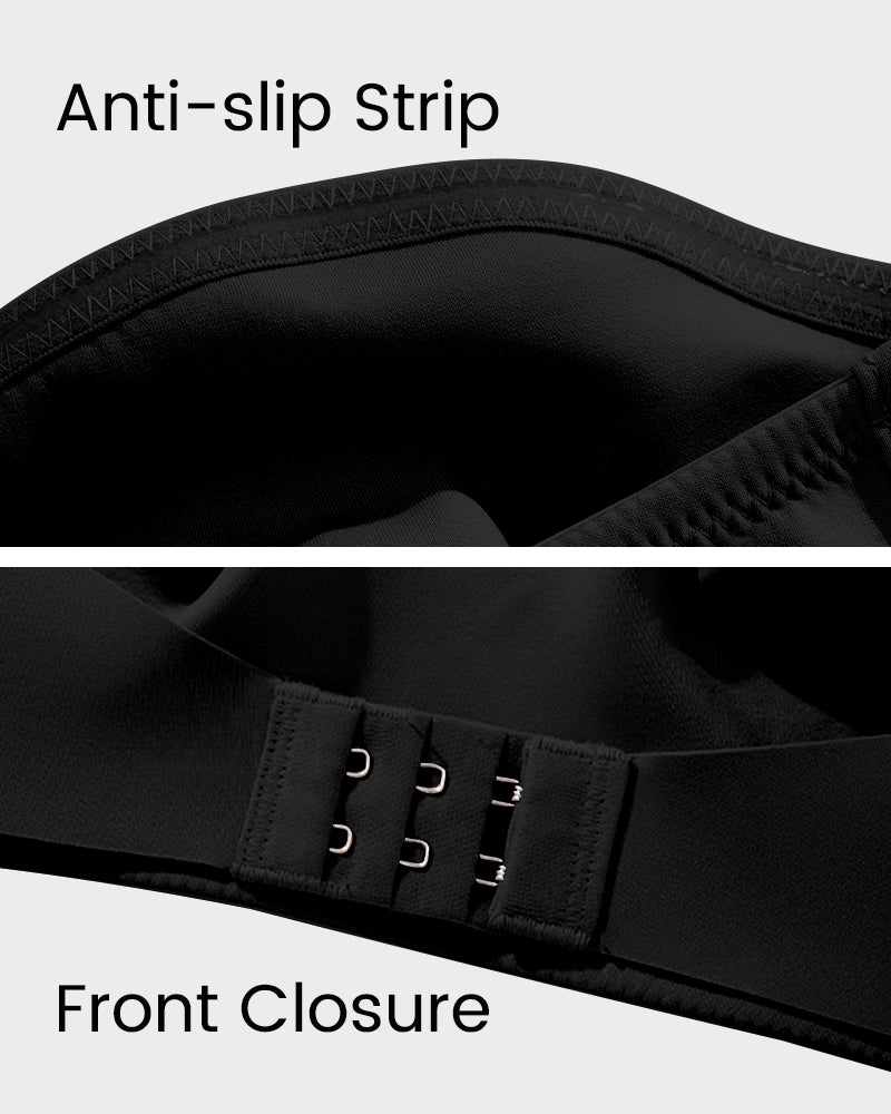 Bandeau Bra - Wireless, Seamless Comfort