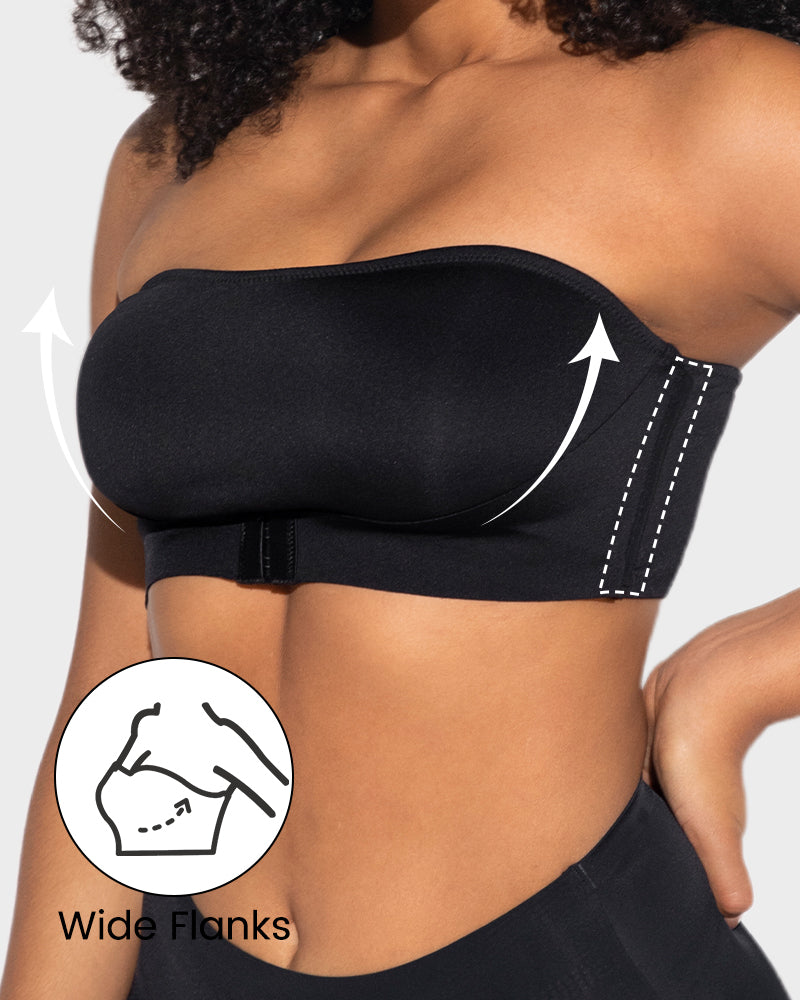 Bandeau Bra - Wireless, Seamless Comfort