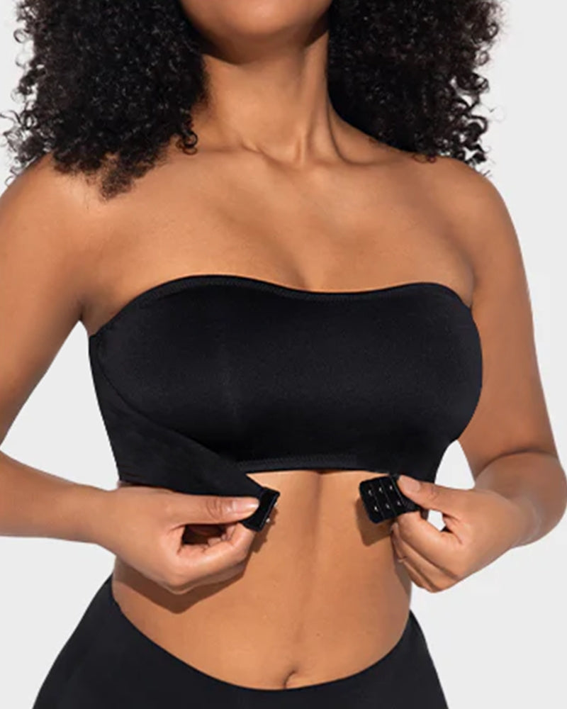 Bandeau Bra - Wireless, Seamless Comfort