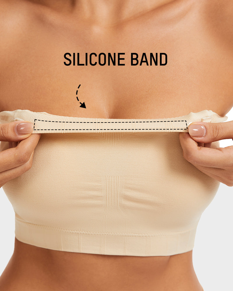 Seamless Bandeau Bra - Ultimate Comfort Fit