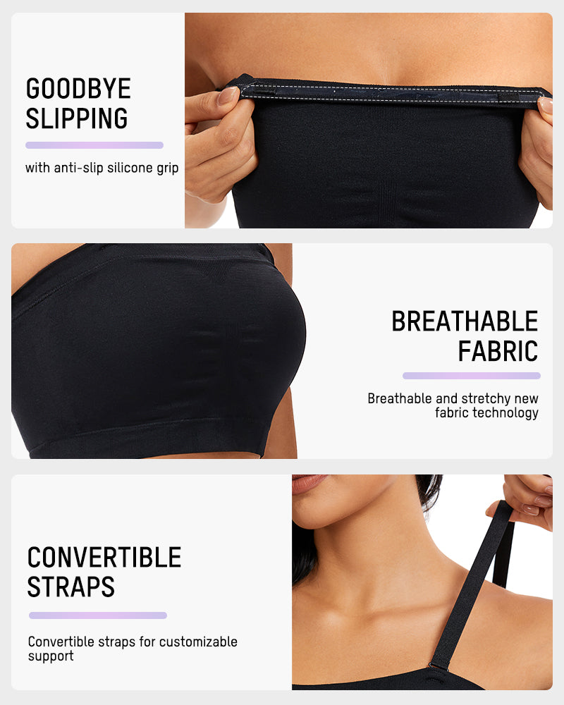 Seamless Bandeau Bra - Ultimate Comfort Fit