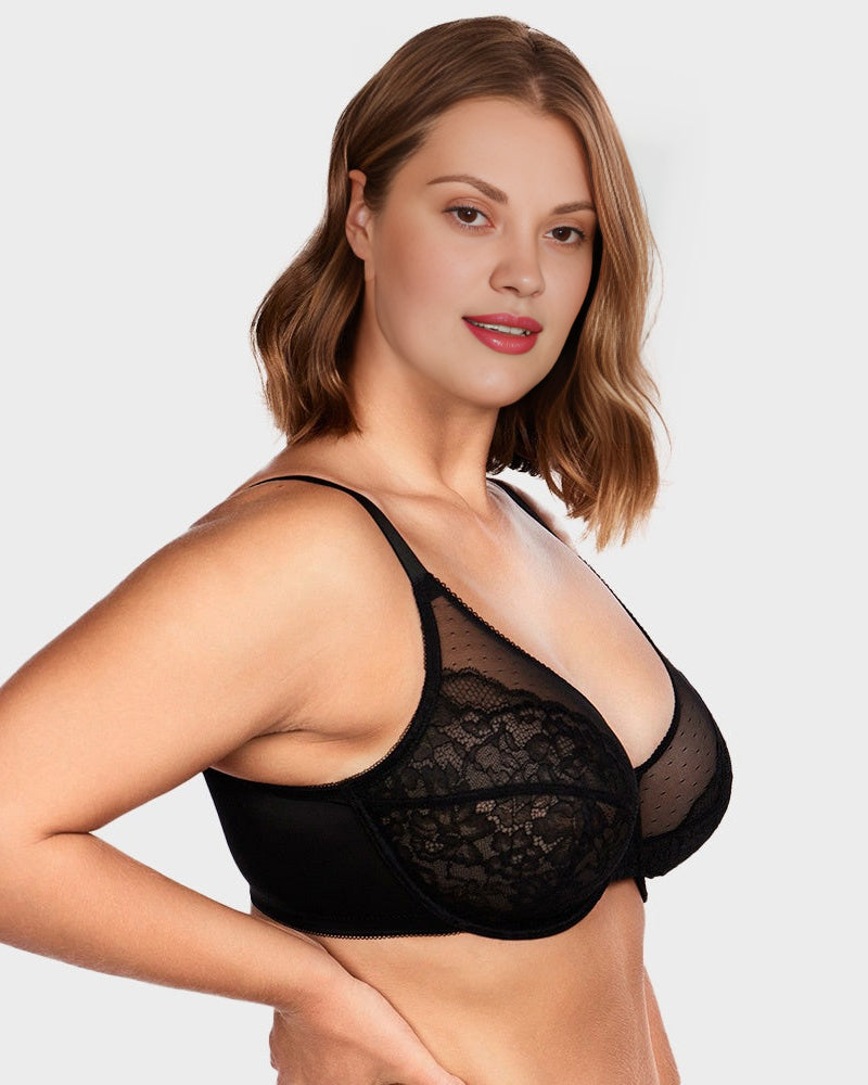 Lace Minimizer Bra - Full Comfort Fit