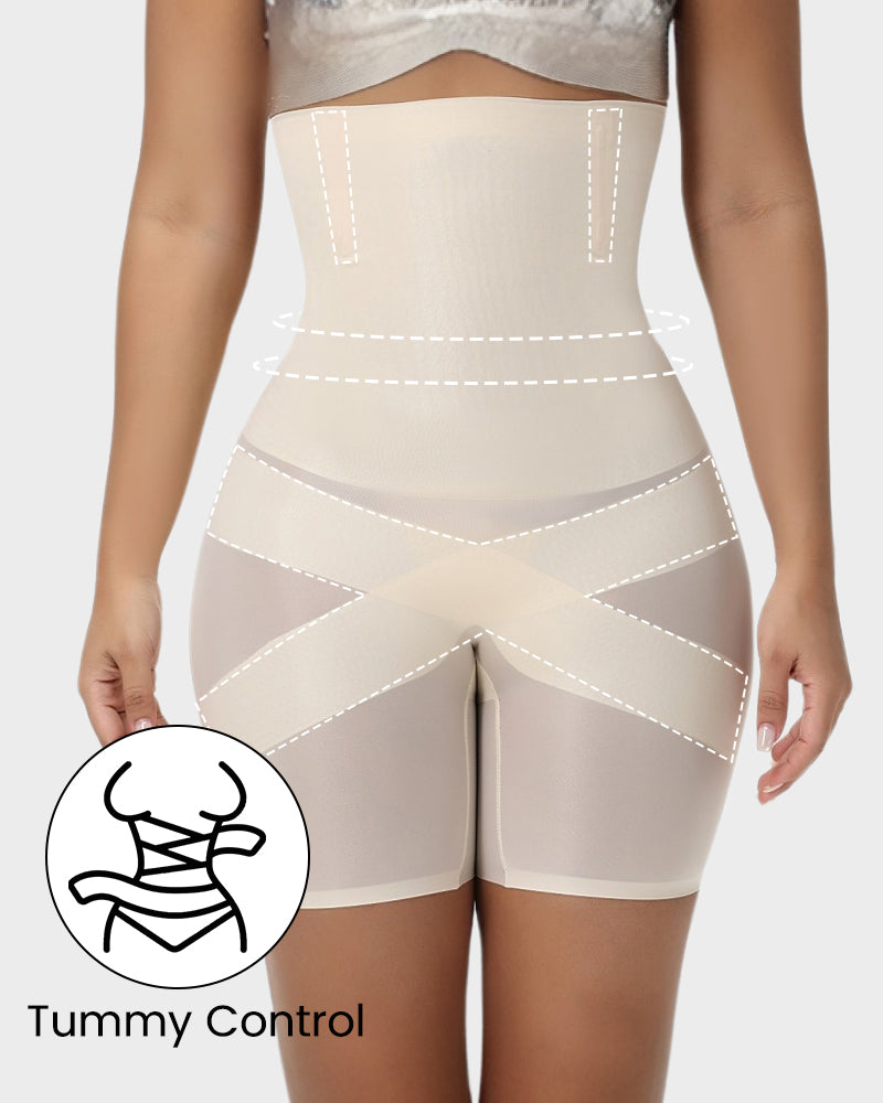 Shaping Shorts, High-Waist Compression